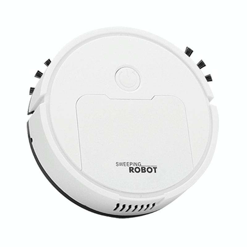 Intelligent 3-in-1 Mini Sweeping Robot Vacuum - Black