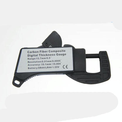 Digital Thickness Gauge for Professional Construction - Plastic - Red