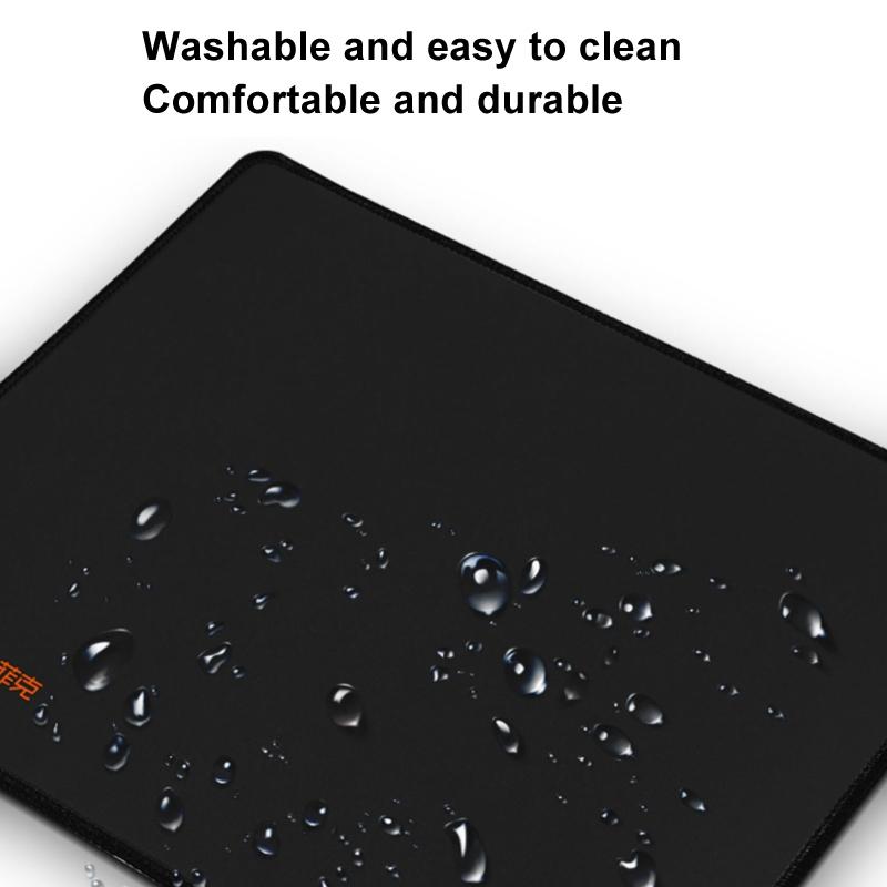 Anti Slip Washable Mouse Pad 25 X 30Cm Black - 25X30Cm