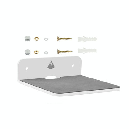 Wall-mounted Bluetooth Speaker Bracket with Phone Charging - White