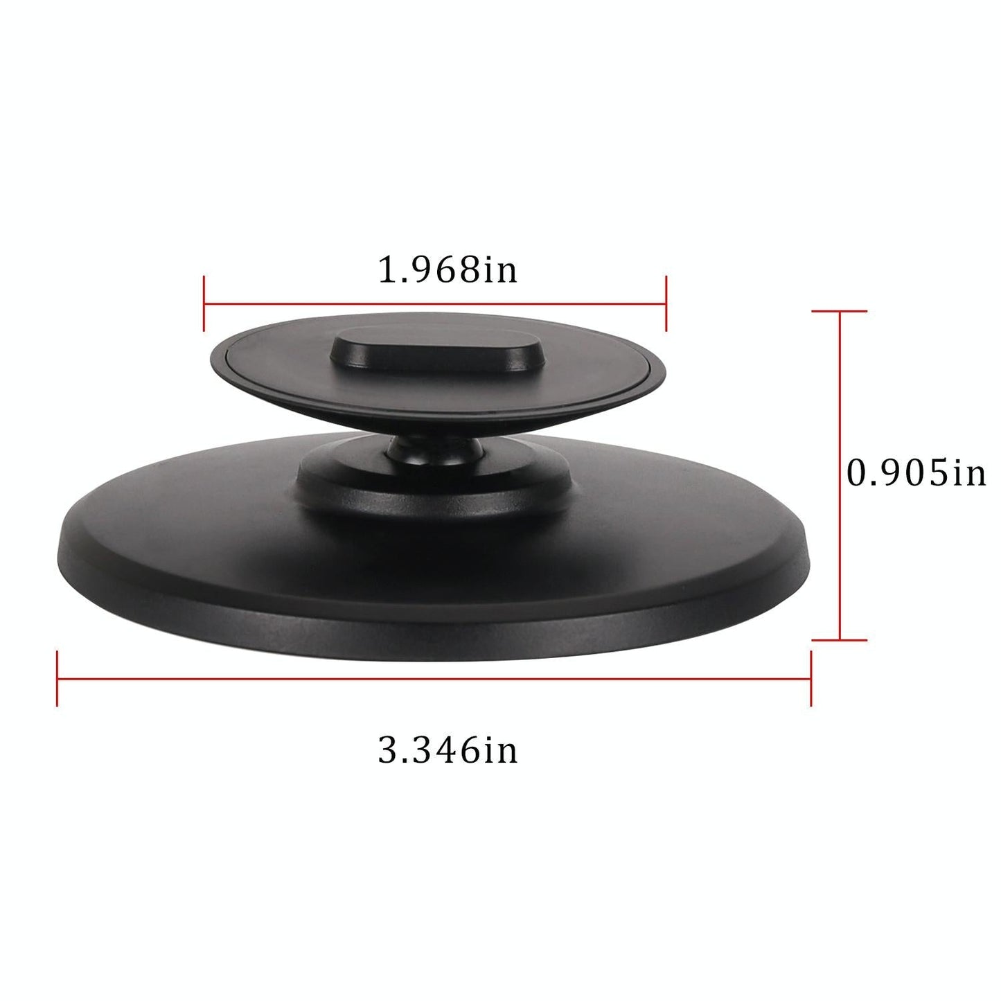 Adjustable Angle Bluetooth Speaker Bracket for Amazon Echo Spot - White