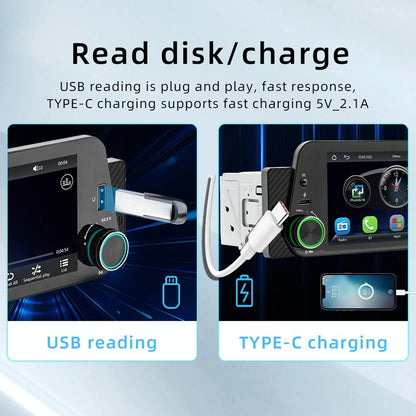 5 Inch Bluetooth Mp5 Inch Car Radio - Hands-Free F152W