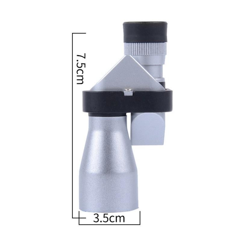 Portable Low Light Night Vision Monocular For Outdoor Use 8X20 - Metal Optical Blue Film