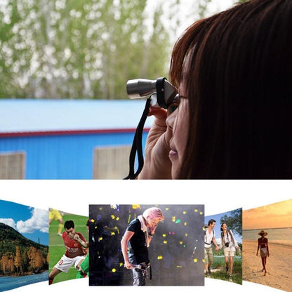 Portable Low Light Night Vision Monocular For Outdoor Use 8X20 - Metal Optical Blue Film