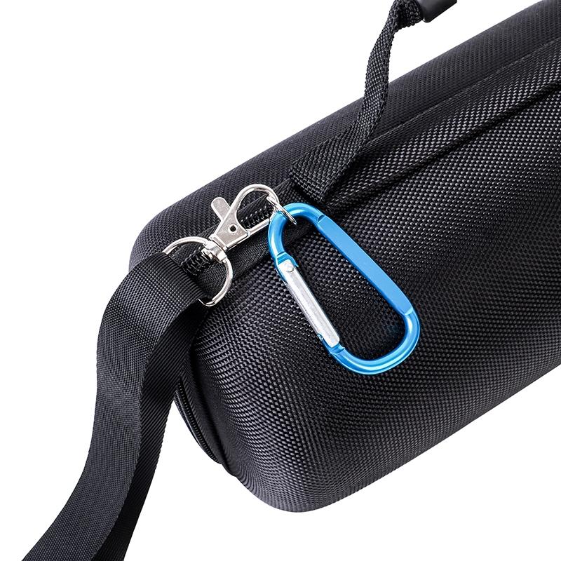 Jbl Pulse 4 Speaker Cover with Strap & Carabiner - Portable & Protective - Black
