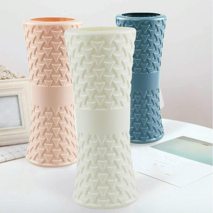 Hydroponic Drop-resistant Flower Vase for Dry and Wet Arrangements - Milk White