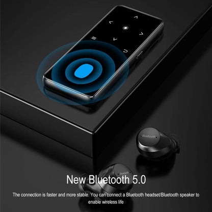 2.0 Inch Touch Screen Mp4 Player With Bluetooth Black