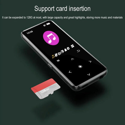 2.0 Inch Touch Screen Mp4 Player With Bluetooth Black