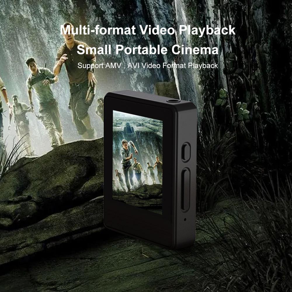 Bluetooth 5.0 Mp3 Player With Ebook Recorder 128Gb - Without Memory Card
