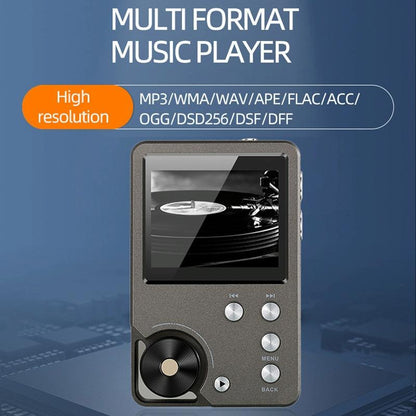 Lossless Dsd256 Music Player Silver Gray - Without Tf Card