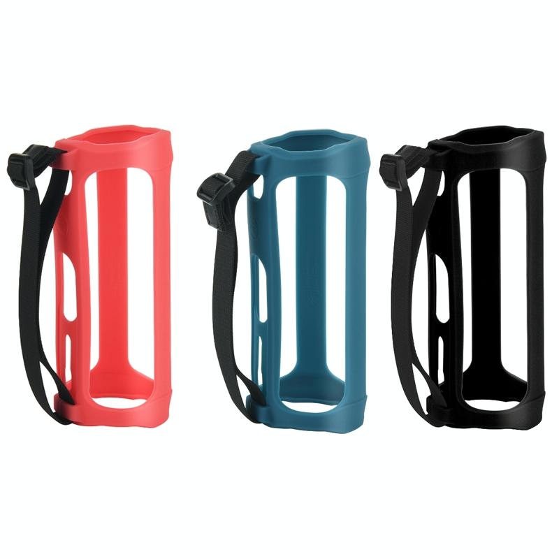 Soft Silicone Sleeve for Jbl Flip5 Speaker - Portable and Protective - Red