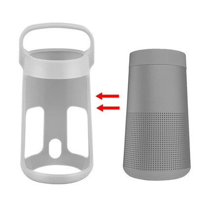 Portable Silicone Cover for Bose Soundlink Revolve Speaker - Black