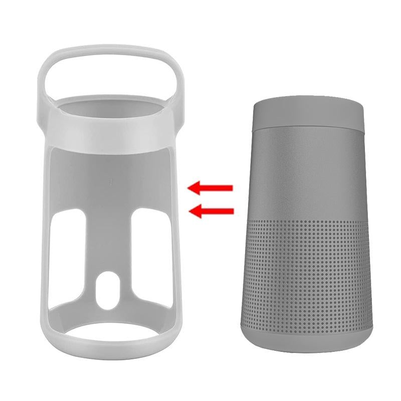 Portable Silicone Cover for Bose Soundlink Revolve Speaker - Black