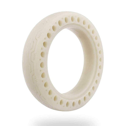 8.5 Inch Shock-absorbing Honeycomb Solid Tire for Xiaomi Mijia M365 - Fluorescent Pattern - Fluorescent Green