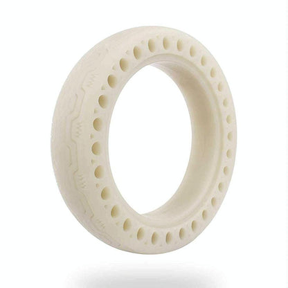 8.5 Inch Shock-absorbing Honeycomb Solid Tire for Xiaomi Mijia M365 - Fluorescent Pattern - Fluorescent Green