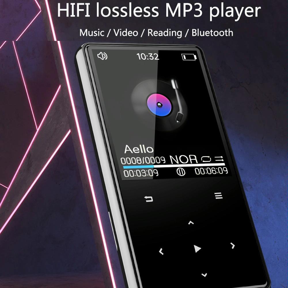 16Gb Portable Bluetooth Mp3 / Mp4 Music Player Black - 8Gb