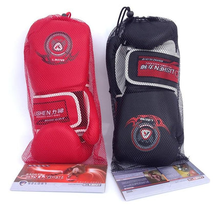 Muay Thai Training Gloves - Thickened For Fitness - Black