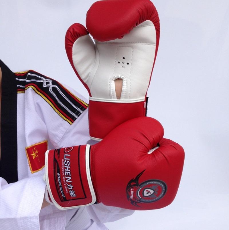 Muay Thai Training Gloves - Thickened For Fitness - Black
