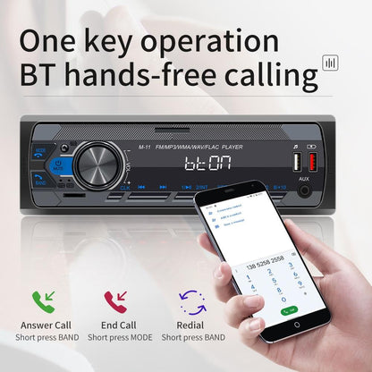 Car Bluetooth Mp3 Player With Eq Sound & Fast Charge - Black