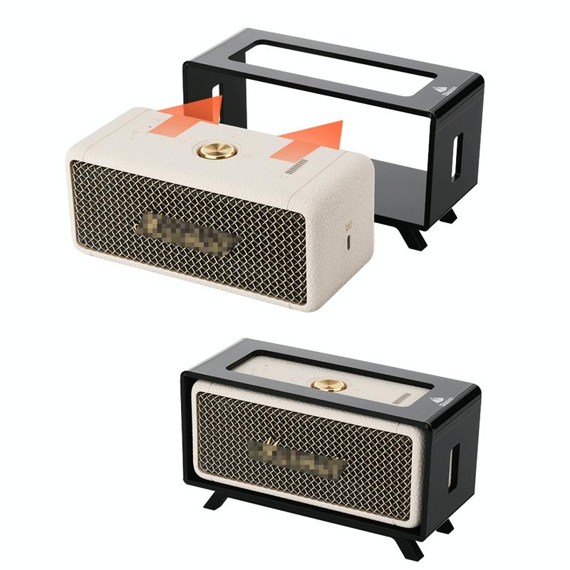 Marshall Emberton Ii Speaker Display Stand - Acrylic Retro Base - Transparent
