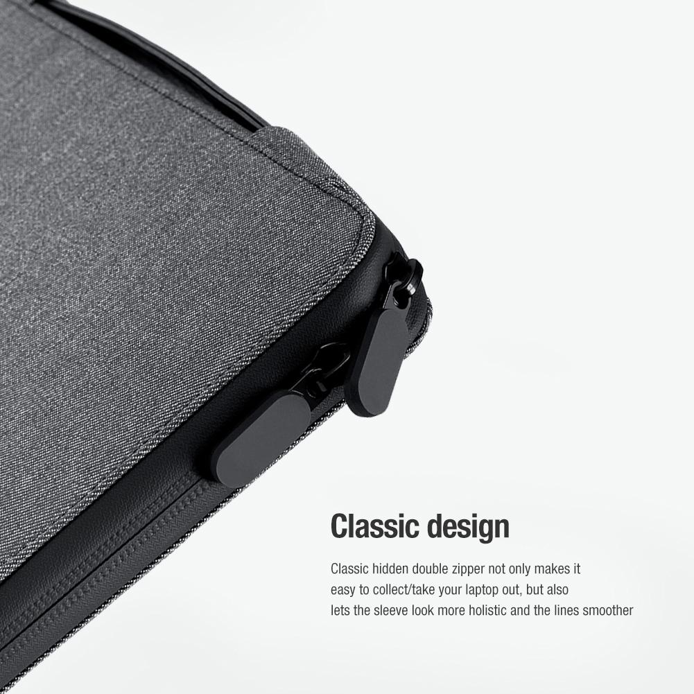 16.0 Inch Commuter Laptop Sleeve - Multifunctional - Dark Gray