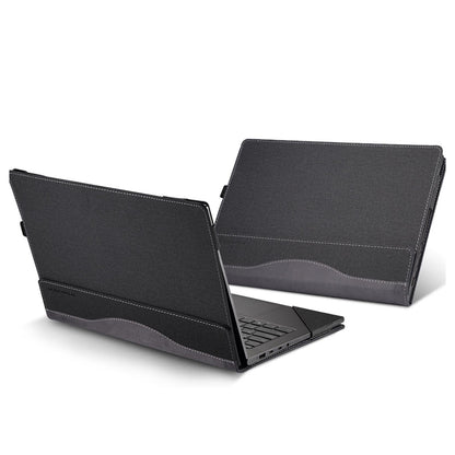 Protective Leather Laptop Case - 16 Inch Anti-Fall - Black - For Samsung Galaxy Book 3 Pro
