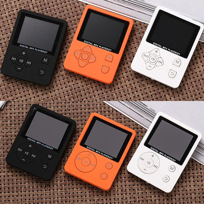 Lossless Mp4 Player With Synchronized Lyrics Round Button - White