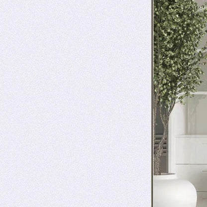 30cm Wide Electrostatic Frosted Window Film for Thermal Insulation - Glue-Free Pure Matte - 40Cm Wide/Meter