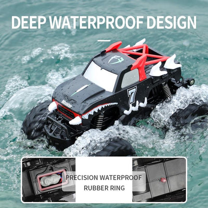 Amphibious Rc Car - Type b Ab Model - Red