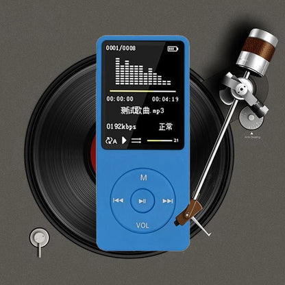 8Gb Portable Lcd Fm Radio Mp3 Mp4 Player - Black 8Gb