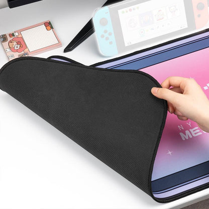 Adorable Cat Ear Desk Pad For Keyboard & Mouse - 1