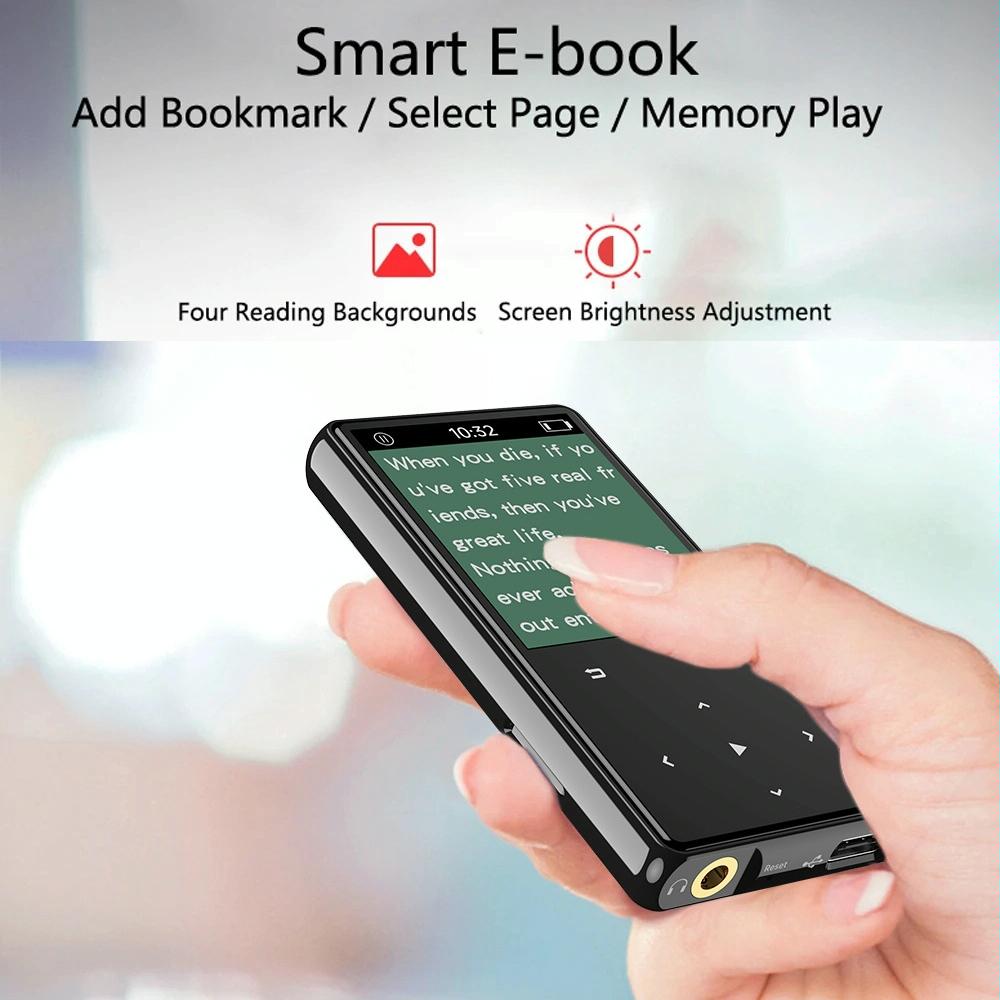 16Gb Portable Bluetooth Mp3 / Mp4 Music Player Black - 16Gb