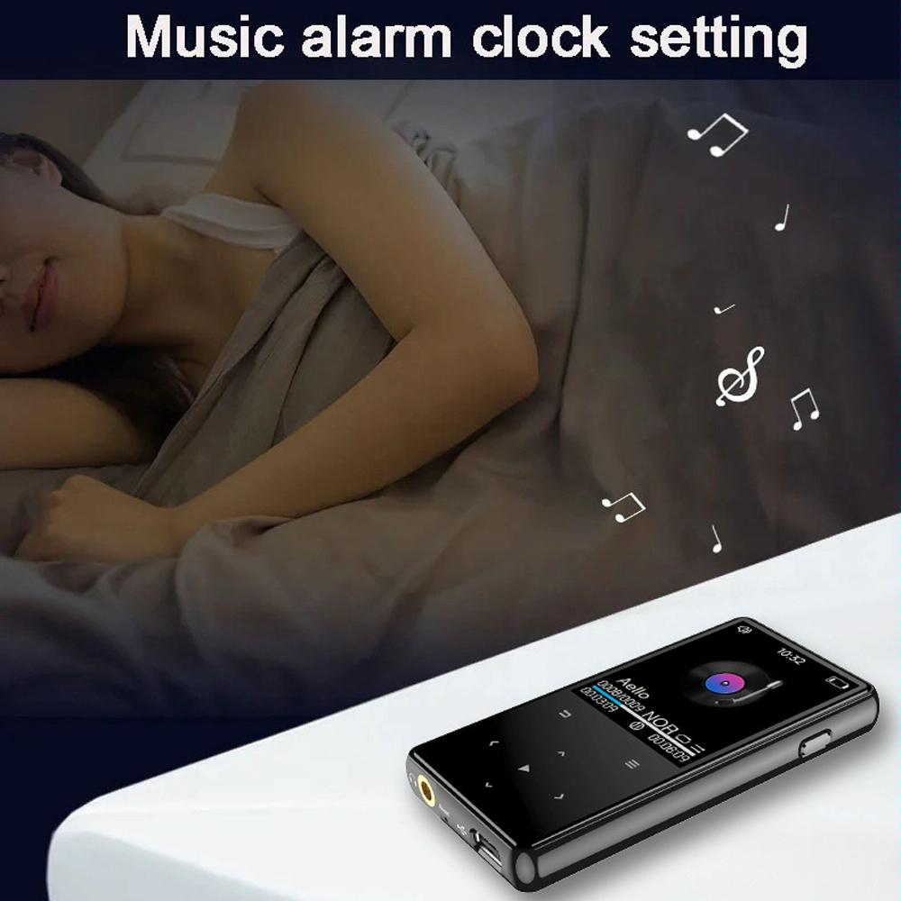 16Gb Portable Bluetooth Mp3 / Mp4 Music Player Black - 16Gb