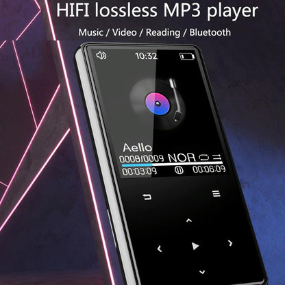 16Gb Portable Bluetooth Mp3 / Mp4 Music Player Black - 16Gb