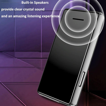 16Gb Portable Bluetooth Mp3 / Mp4 Music Player Black - 16Gb