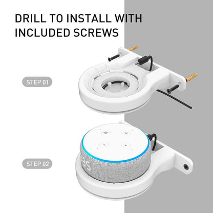 Ahastyle Wall Storage Stand - Compact and Versatile - White - For Apple Homepod Mini