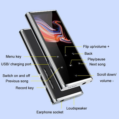 16Gb Bluetooth Mp3 / Mp4 Player With E Book Recorder - 32Gb