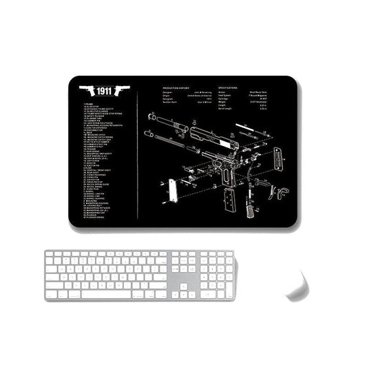 2 Pack Non Slip Office Gaming Mouse Pad 5Mm - Sps-1911