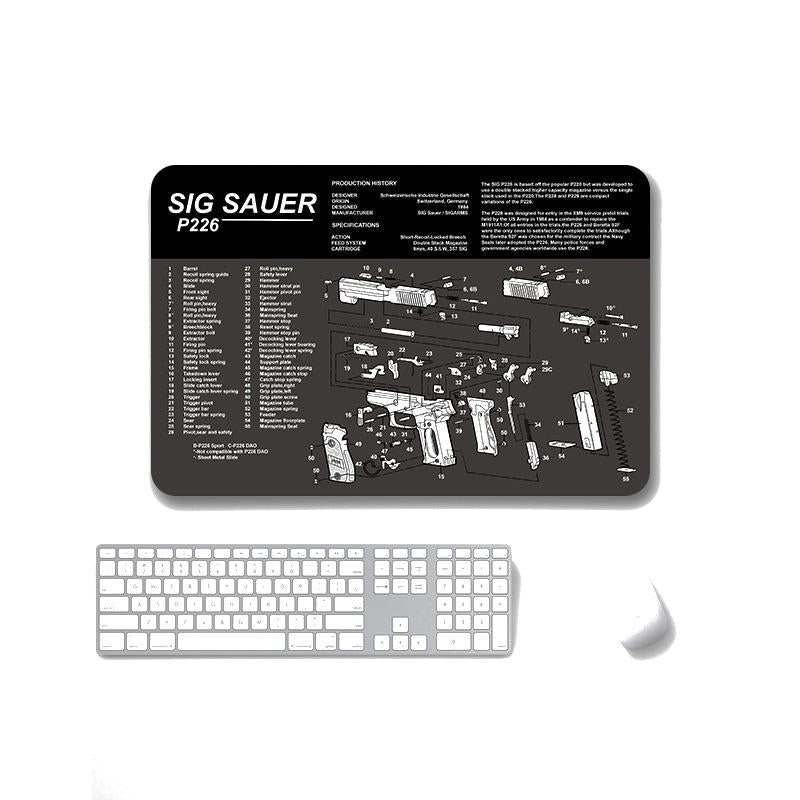 2 Pack Non Slip Office Gaming Mouse Pad 5Mm - Sps-1911