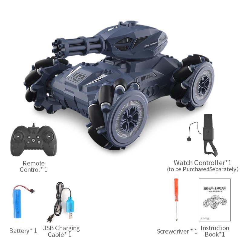 Drift Rc Car - Dual Control Universal Wheels - Blue