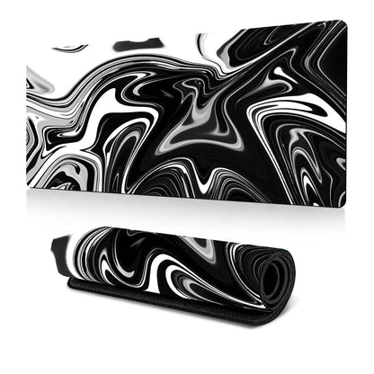 Abstract Gaming Mouse Pad 300 X 600 X 2Mm - Abstract Fluid 25 - 400X900X2Mm