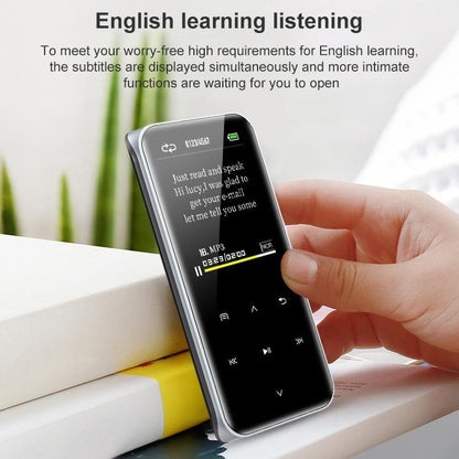 Portable Bluetooth Mp3 Player With Touch Screen 32Gb Memory Black