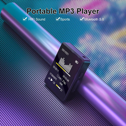Bluetooth 5.0 Mp3 Player With Ebook Recorder 128Gb - 128Gb