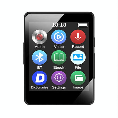 Bluetooth 5.0 Mp3 Player With Ebook Recorder 128Gb - 128Gb