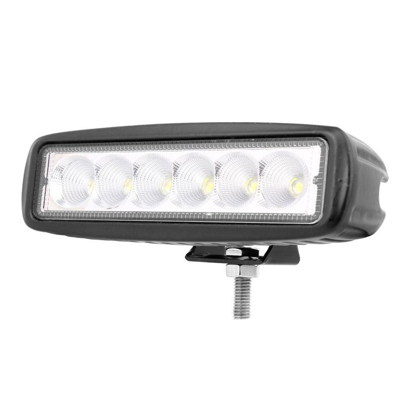 18W Epistar 6 Led Car Work Lamp Bar Light Waterproof Ip67 Dc 10 - 30V - Dc 10-30V