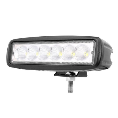 18W Epistar 6 Led Car Work Lamp Bar Light Waterproof Ip67 Dc 10 - 30V - Dc 10-30V