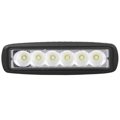 18W Epistar 6 Led Car Work Lamp Bar Light Waterproof Ip67 Dc 10 - 30V - Dc 10-30V