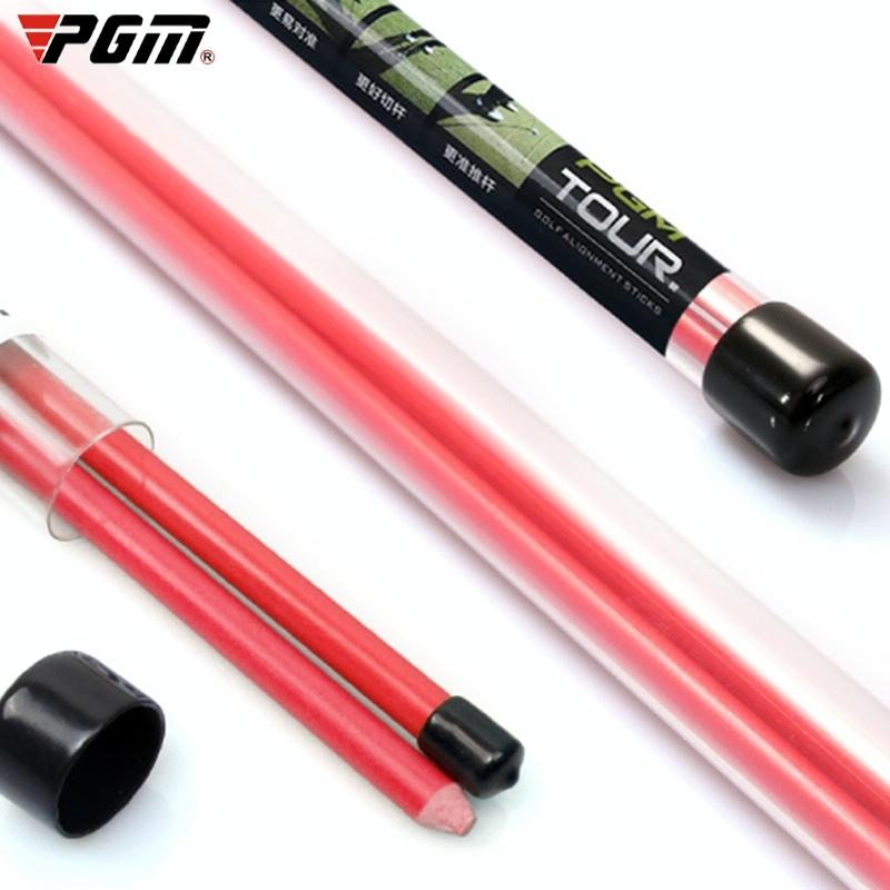 2-pack Golf Alignment Sticks for Accurate Ball Direction - Red Fiberglass - Red No Package