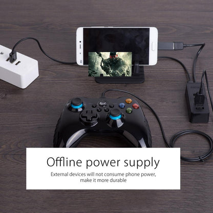 Usb 2.0 Desktop Hub With Micro Usb Cable And Power Supply