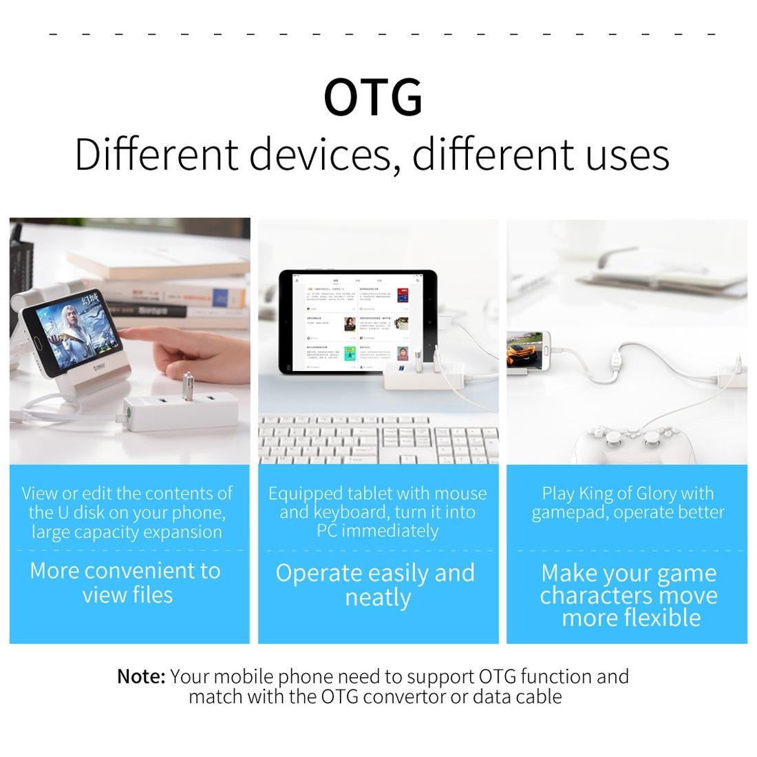 4-Port Usb 3.0 Desktop Hub With Micro Usb Cable